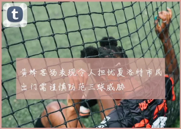 黄蜂客场表现令人担忧夏洛特市民出门需谨慎防范三球威胁